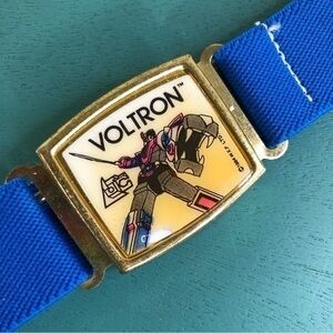 Vintage Voltron Belt Magnetic Elastic Adjustable Collectible 1984 Never Used